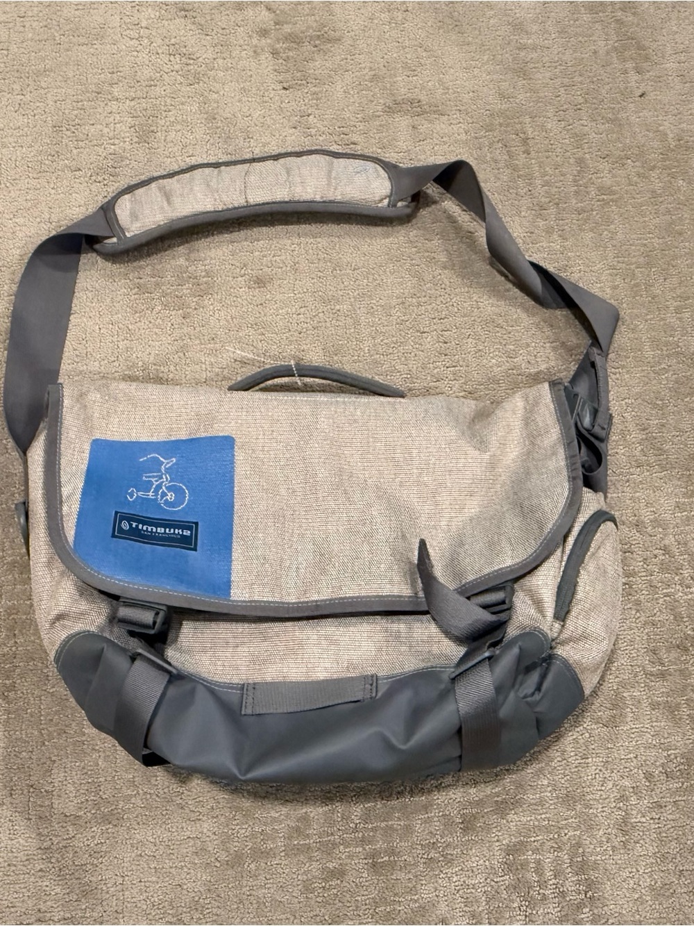 Timbuk2 Stork Messenger Bag Diaper Bag Travel Bag EUC